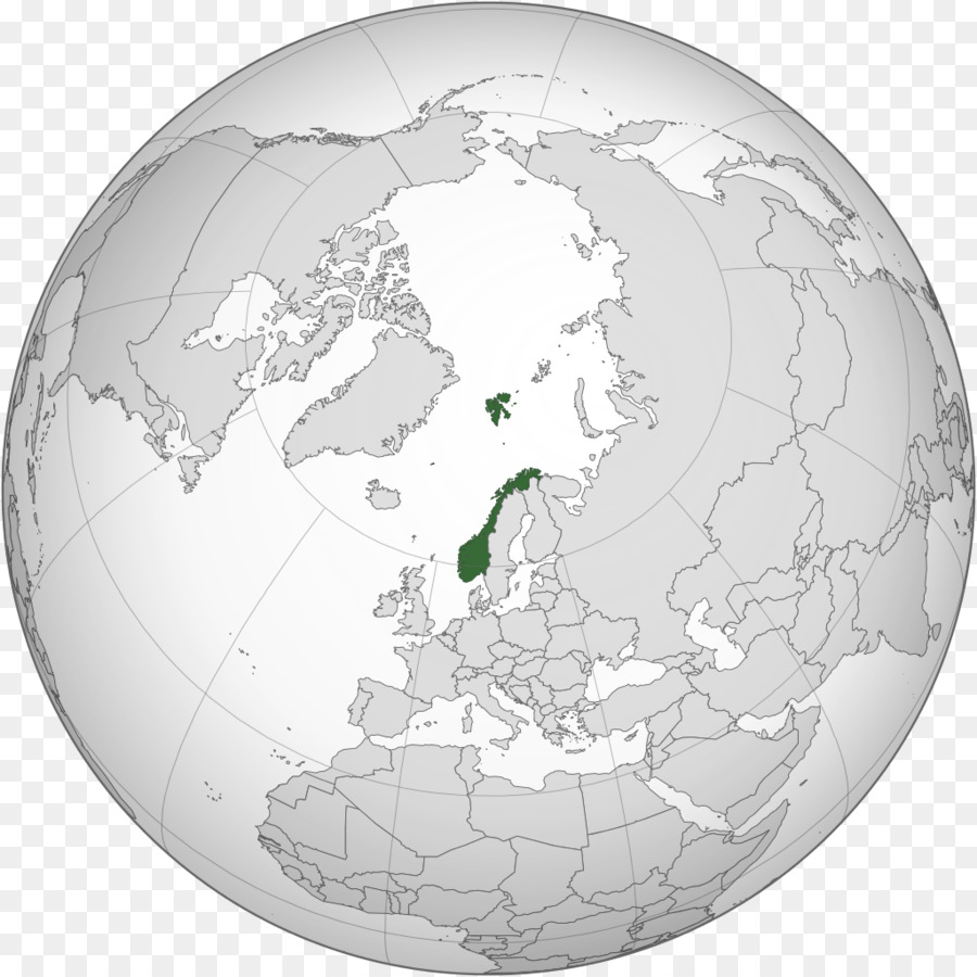 Norvegia proiezione Ortogonale proiezione della Mappa Ja vi elsker dette approdato - mappa