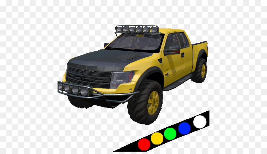 Reifen Pickup truck Auto Stoßstange Fenster - Ford Raptor