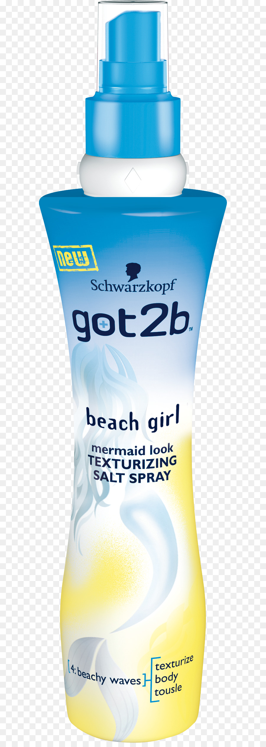 Schwarzkopf Beach Salt göt2b Geklebtes Sprühfrost-Haar - Strand