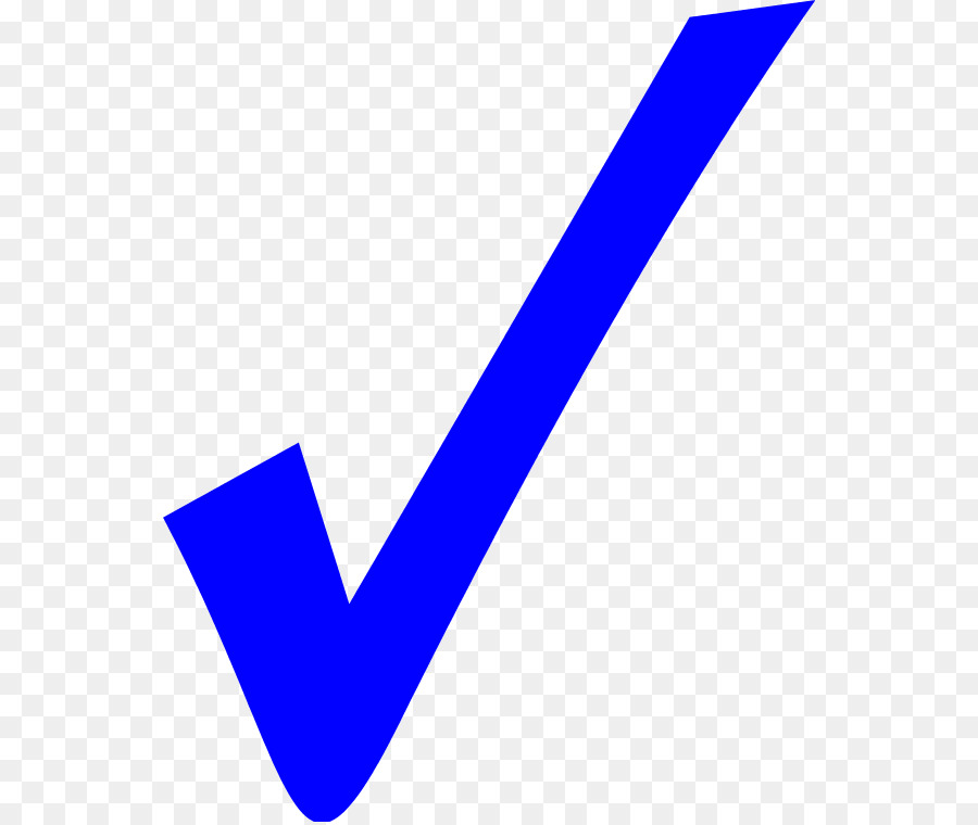 Segno di spunta Blu, Clip art - simbolo scaricare png - Disegno png trasparente Blu png scaricare.