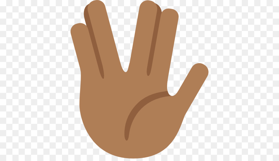 Vulcan salute Emoji Vereinigten Staaten von Star Trek - Geste mit der hand