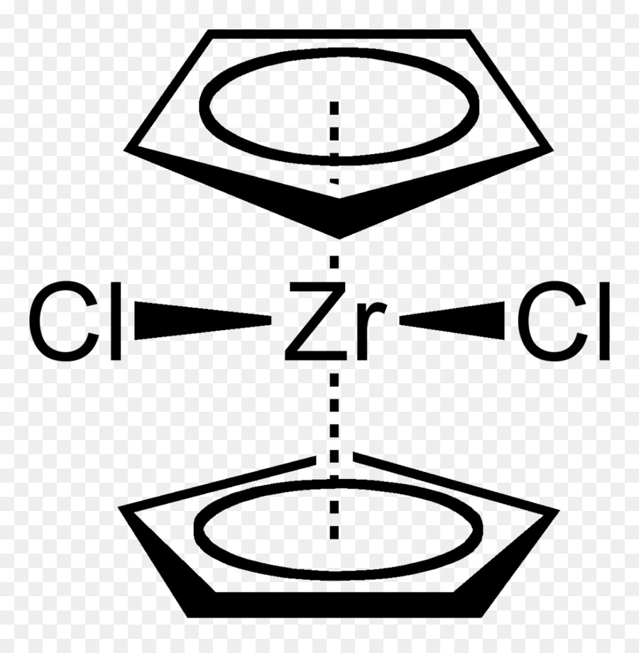 Zirconocene dicloruro di Ferrocene Ciclopentadienil Chimica complessa - ferro da stiro
