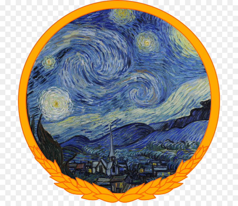 La Notte Stellata Notte Stellata sul Rodano, di Pittura dell'Artista - pittura