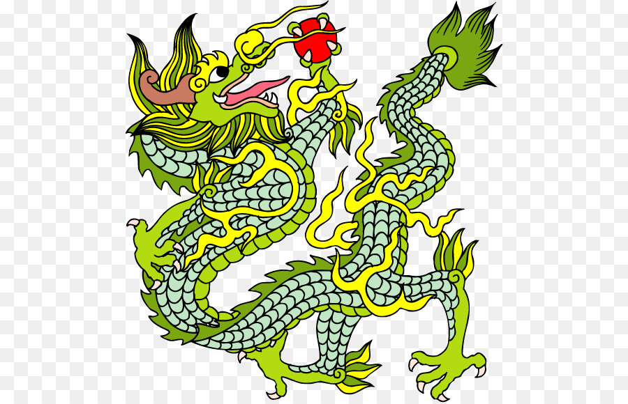 Chinesischer Drache Qilin Azure Dragon China - China