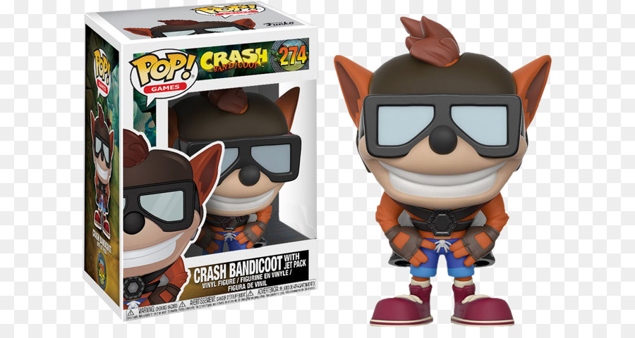 Funko Pop! Spiele Crash Bandicoot Vinyl Figur Crash Bandicoot #273 Aktion & Spielzeug Figuren Sammlerstücke - comic crash