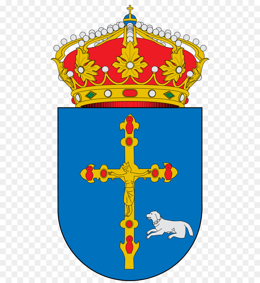 Königreich Galizien Lugo Kreuz Wappen von Galizien Rosette - Rathaus von Caravaca de la Cruz