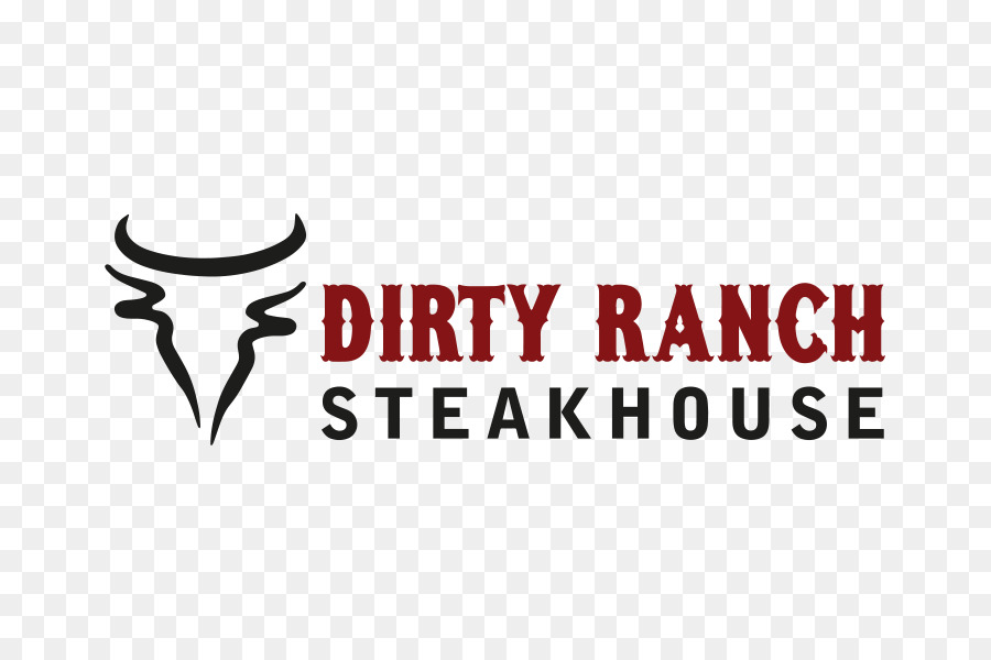 Als Nächstes Zeichen Logo Dirty Ranch Steakhouse Marke - schmutzig