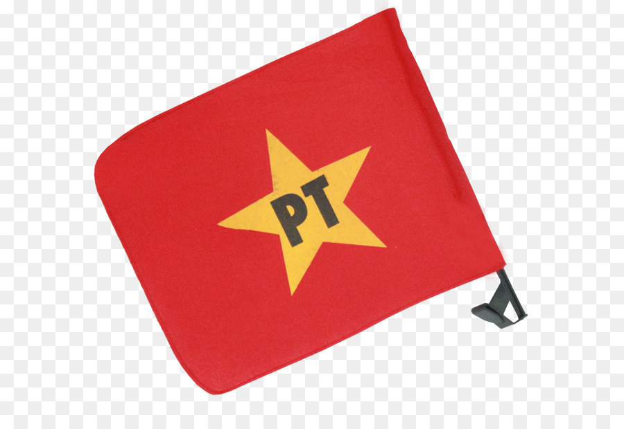 Arbeiter Partei Flagge Der Brasilianischen Demokratischen Bewegung Fotografie - Flagge