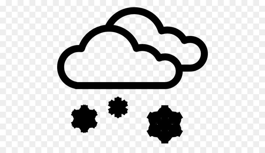 Cloud Icone Del Computer Luna - nube