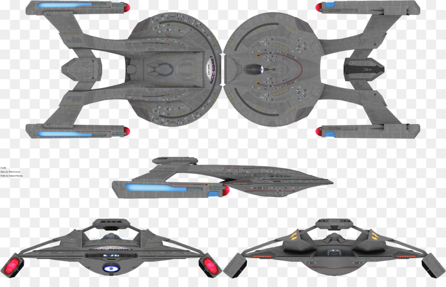 Star Trek: Akira lớp starship Hạm đội - khoa học viễn tưởng phong cách