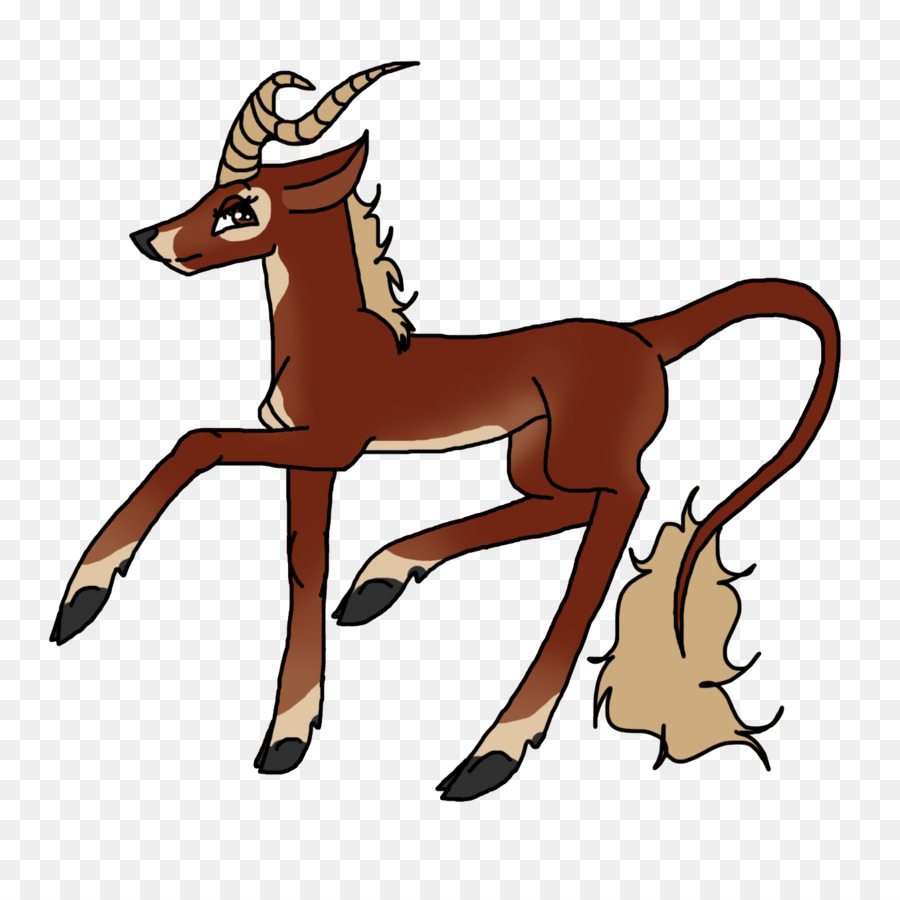 Impala Cavallo Renna Antilope branco di animali - cavallo