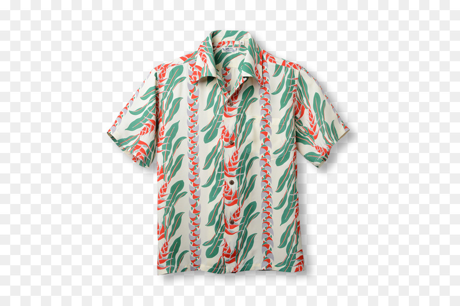 Bluse Ärmel Aloha shirt T-shirt Kragen - T Shirt