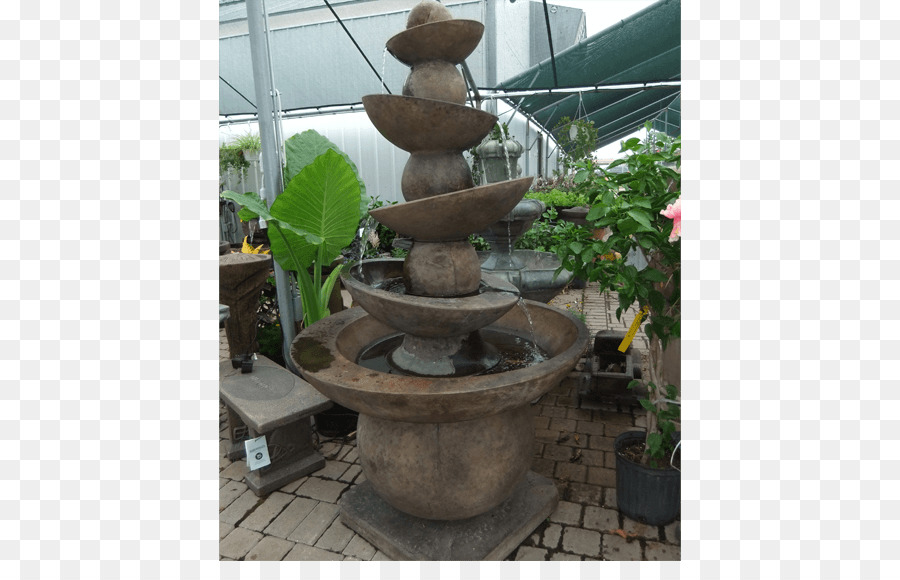 Wasserfälle und Brunnen-Wasser-Funktion Zimmerpflanze Blumentopf Garten - Garten Wasserfall
