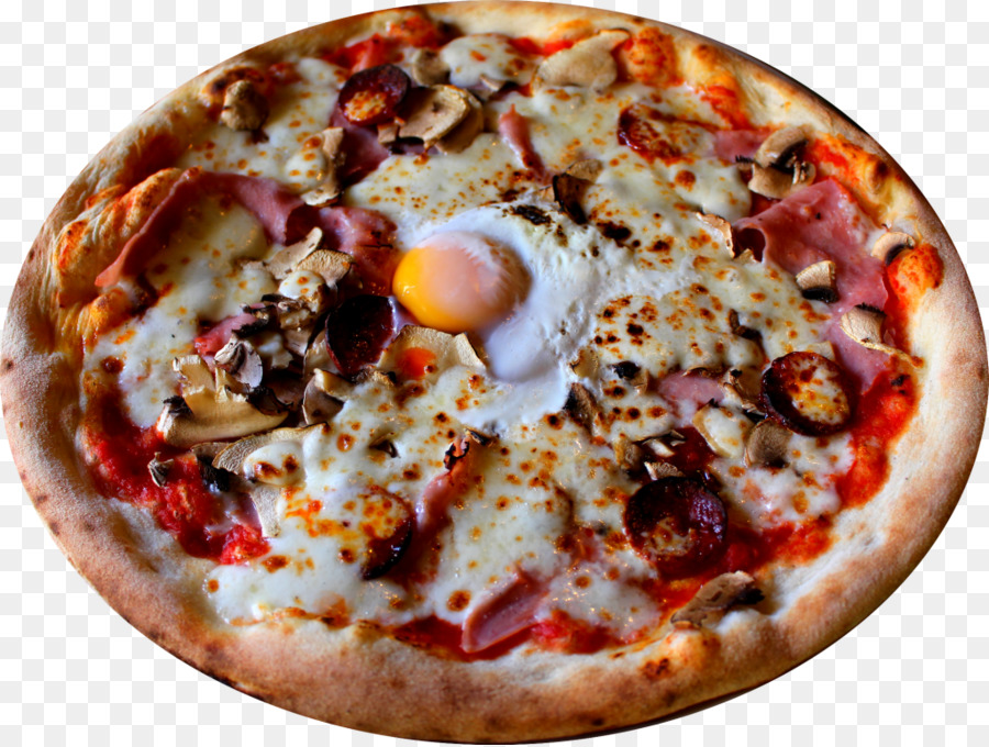 California-style pizza Sicilian pizza Ham Die das Florentinische - Pizza