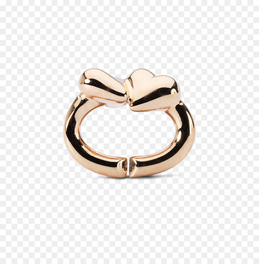 Ohrring-Schmuck-Silber-Bronze - Ring