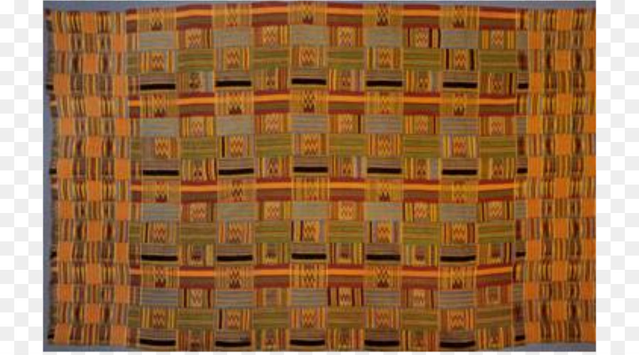 Afrikanische Textilien Kente-Tuch der Ashanti Region Saum - die Stadt