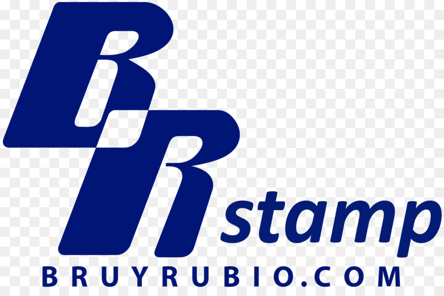 Bru y Rubio-Logo, Business-Bearbeitung - Stempel logo