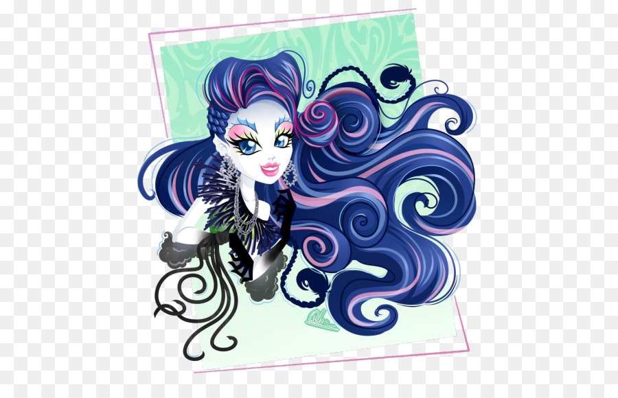 Sirena Von Boo Monster High Disegno - mostro