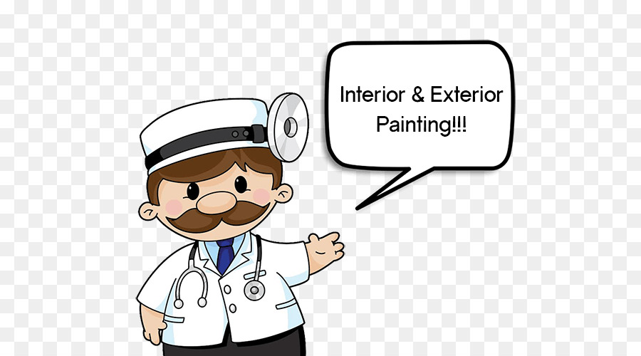 Medico Cartoon Clip art - pittore di interni o di esterni