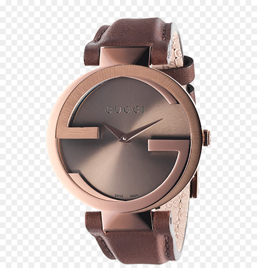 Gucci Interlocking Armband Leder - Uhr