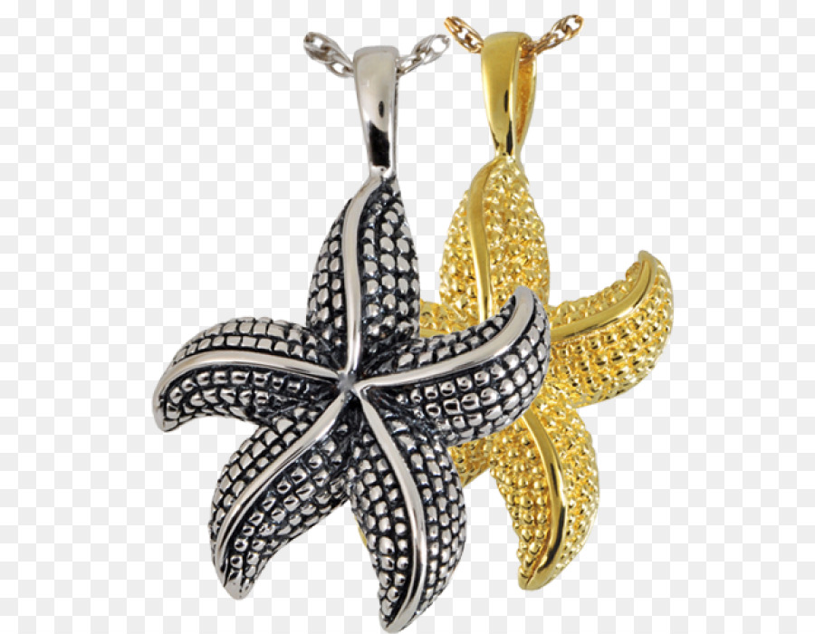 Ciondoli e Pendenti Gioielli dell'argento Sterlina Oro - stella marina