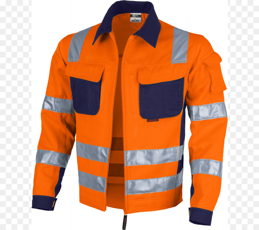 Abbigliamento da lavoro Giacca Arancione Complessivo di T-shirt - arancione