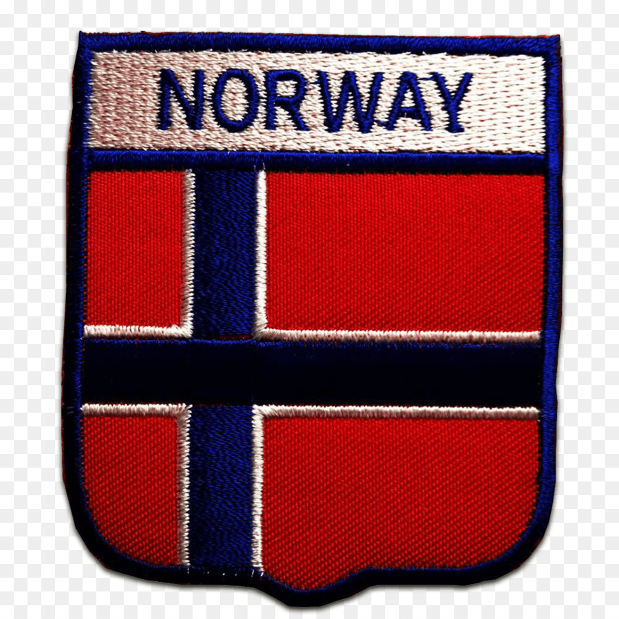 Norvegia Ricamato Ricami patch di Ferro su Appliqué - bandiera