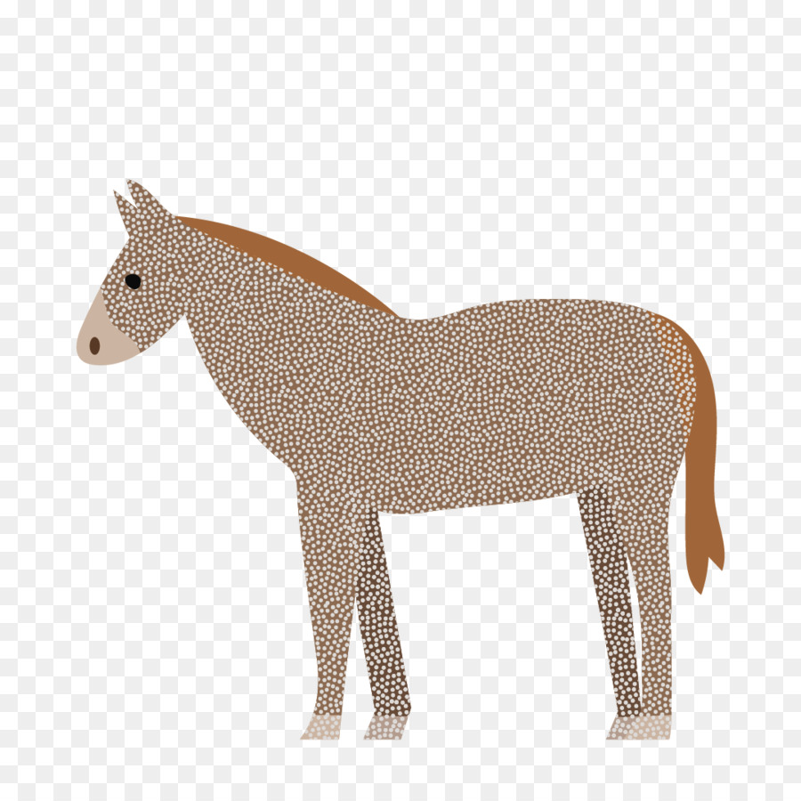 Mulo Pony Mustang Mane - mustang