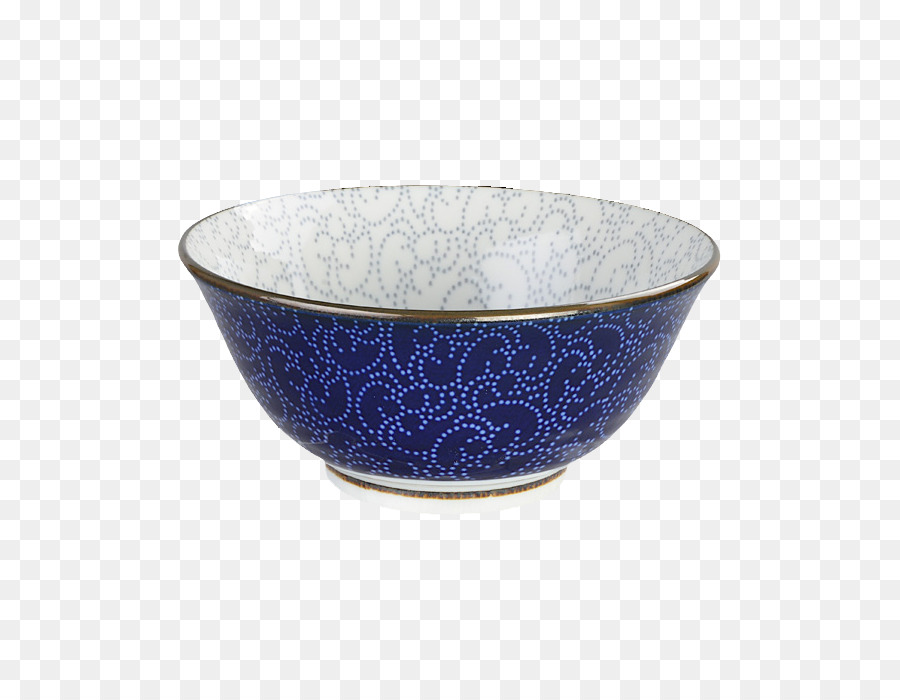Schüssel Keramik-Indigo-Nudel-Kobalt blau - wir
