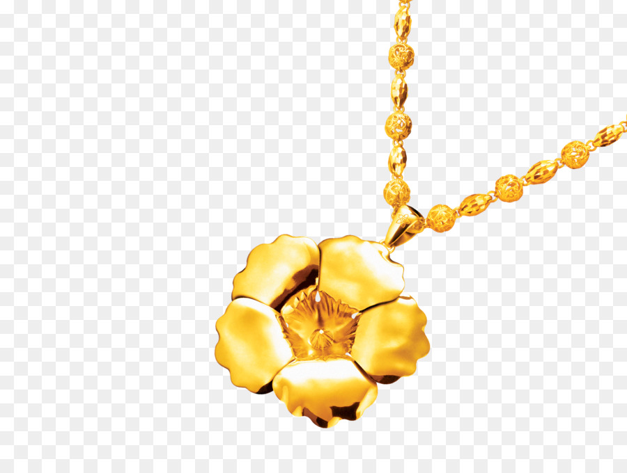 Halskette Gold Schmuck Ohrring Charms & Anhänger - Halskette