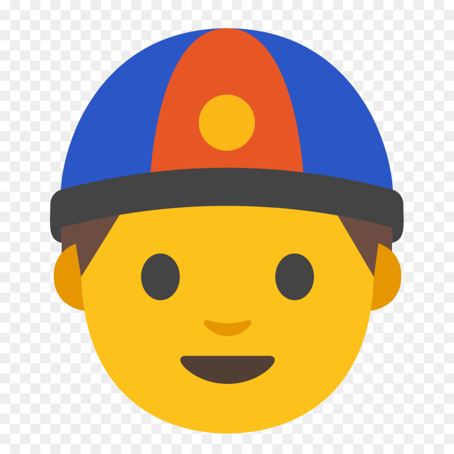Smiley Emoji Emoticon Cappuccio Uomo - sorridente