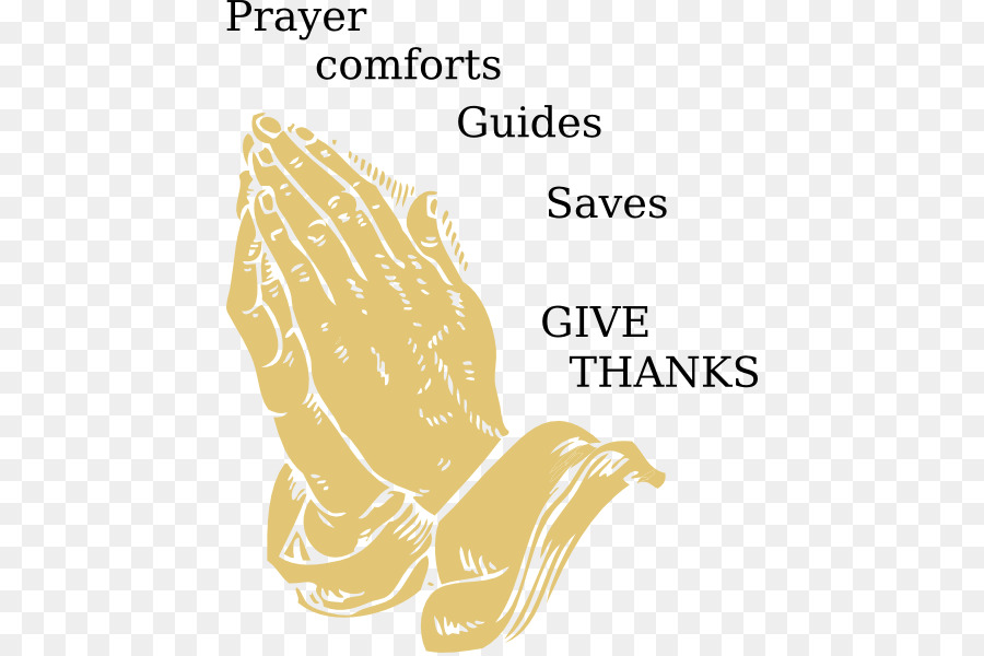 Praying Hands Text