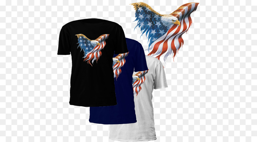 Flagge der Vereinigten Staaten T-shirt-bald Eagle Independence Day - Vereinigte Staaten