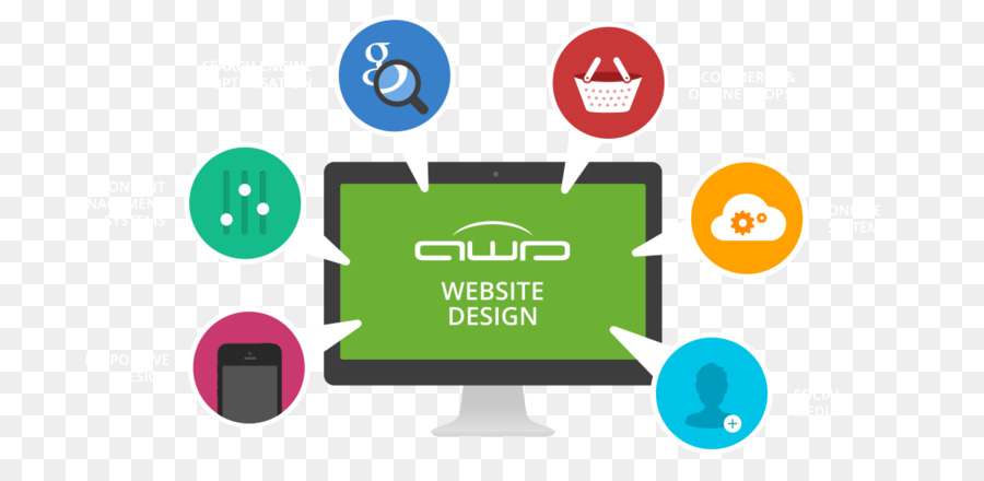 Web Entwicklung Web design - business Infografiken