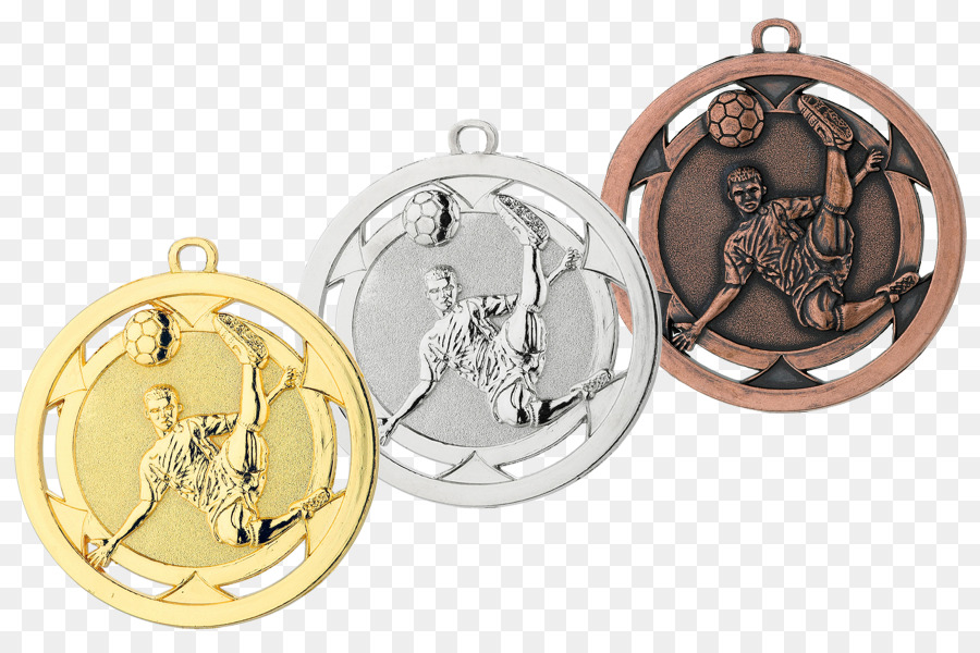 Silber-Medaille Trophy Gold Medaille Fußball - Medaille