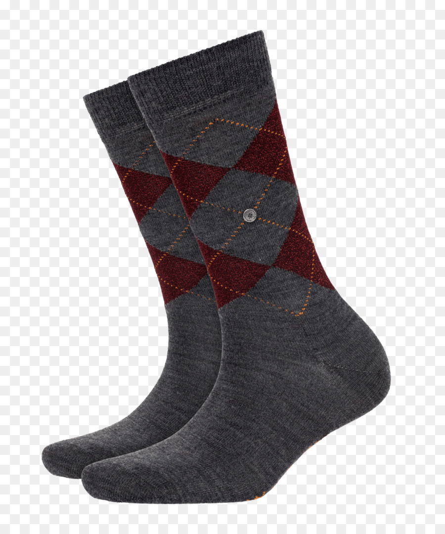 Socke mit Burlington Industries Argyle-Kaschmir-Wolle-Kleidung - Pflasterung
