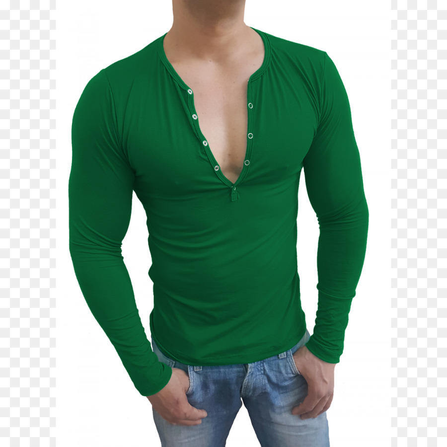 T shirt Henley shirt Bluse Ärmel - T Shirt