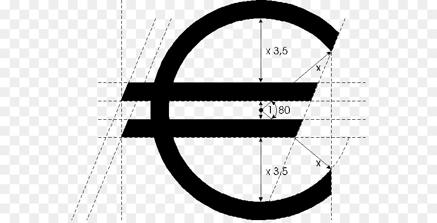 Euro-Zeichen-Währung, symbol EUR/USD - Euro