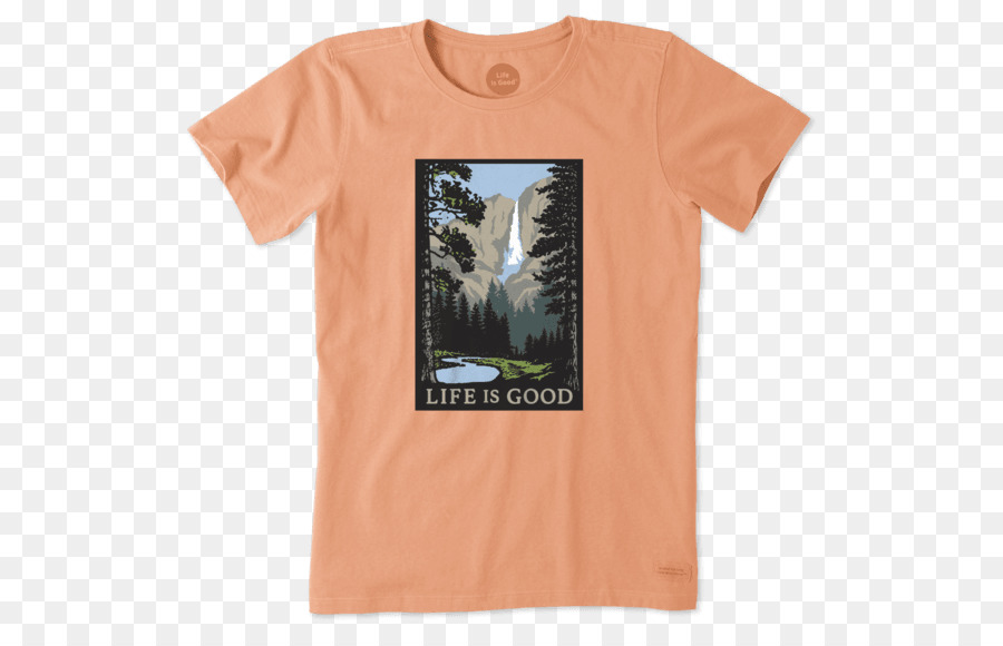 T shirt la Vita è bella Azienda di Abbigliamento Manica - femmina escursionista