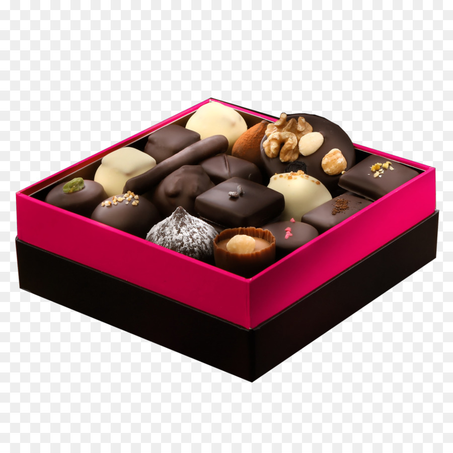 Schokoladen-Trüffel-Pralinen-Box-Süßigkeiten - Schokolade