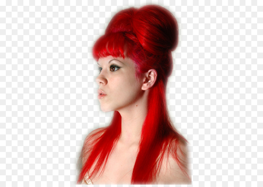 Dei capelli umani di colore Rosso Lampone Capelli - lampone