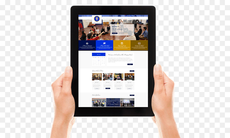 Il Servizio multimediale Tablet Web design - Cuthbert