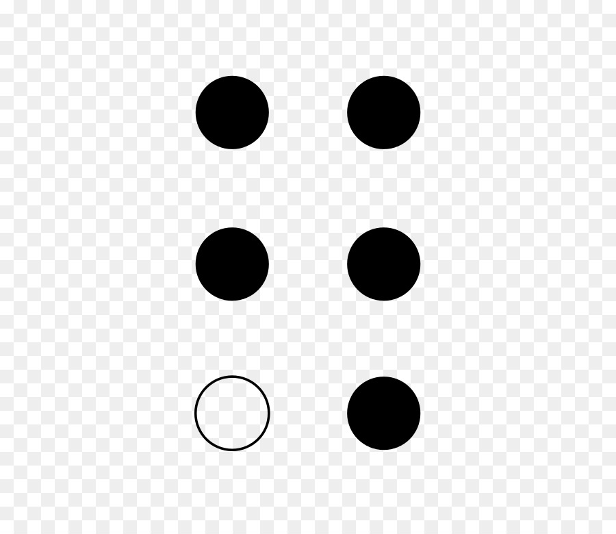 Englisch Braille Schrift system Alphabet Blindheit - ￥