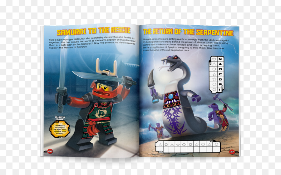 Lego Ninjago Buch-Turnier der Elemente, Spielzeug - Buchen