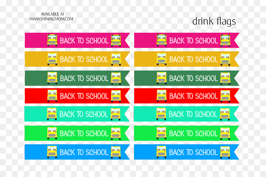 Party School Drink Marke - zurück zur schulparty