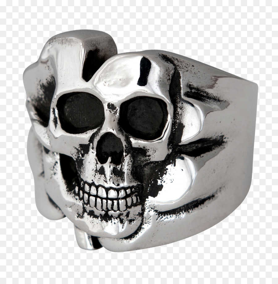 Cranio D'Argento Corpo Gioielli - Spaventoso teschio