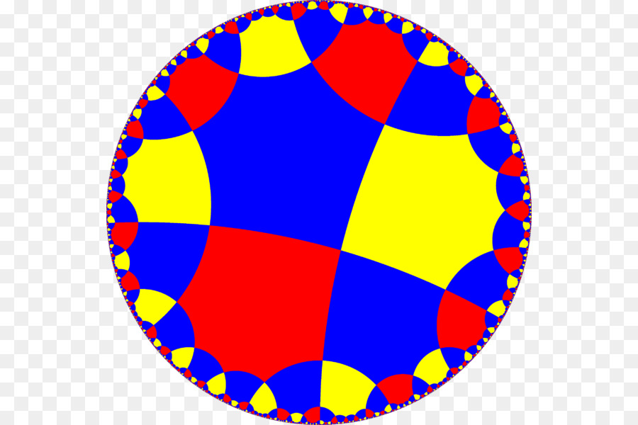 Uniforme Kacheln in hyperbolischer Ebene Hyperbolische Geometrie Achteckiges Kacheln Schläfli-Symbol - 34612 Fliesen