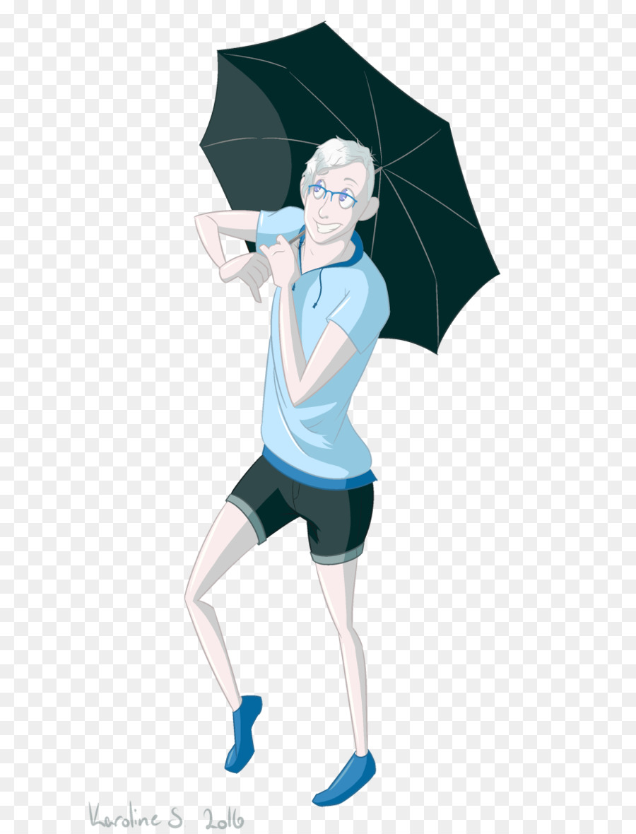 Menschliches Verhalten Schulter-Dach-Zeichen - Regenschirm