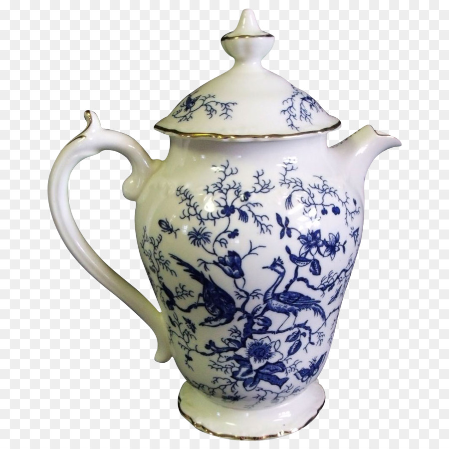 Krug Keramik Blau und weiß Keramik Becher Vase - Becher
