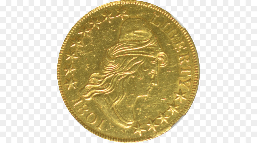 Monete Oro E Medaglia Di Bronzo 01504 - Moneta